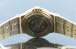 Bulgari LCV 35 G Diagono Gelbgold original Goldarmband 170 gr Full Set Image 5