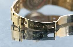 Bulgari LCV 35 G Diagono Gelbgold original Goldarmband 170 gr Full Set Image 6