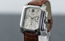 Glashuette Original Senator Karrée Chronograph Full Set Glashütte Service 2025 Image 10