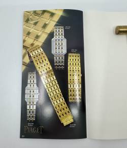 Piaget Uhren Katalog u.a. Piaget Polo von 1983 in deutsch mit Preisliste 1985 Image 6