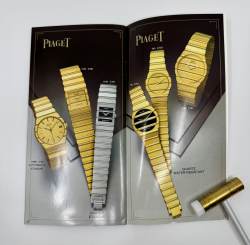 Piaget Uhren Katalog u.a. Piaget Polo von 1980 in deutsch mit Preisliste 1980 Image 3