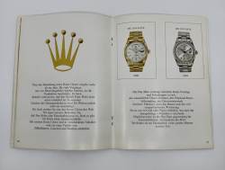 Rolex Oyster Katalog extrem selten von 1971 in deutsch mit Preisliste 1971 Image 3