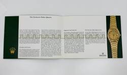 Rolex sehr seltener Katalog für die Rolex IL Texano Referenz 5100 Abbildung 4