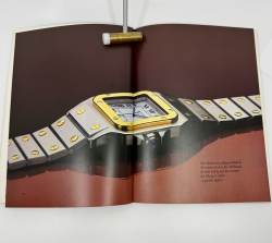 Cartier Uhren Katalog & Beschreibung extrem selten von 1982 in deutsch Image 3
