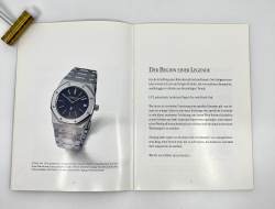 Audemars Piguet Royal Oak Katalog in deutsch mit deutscher Preisliste 1991 Image 3
