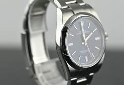 Rolex 114300 Oyster Perpetual 39 blue dial Stahl LC100 Zertifikat 2017 Abbildung 12