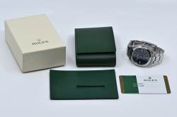 Rolex 114300 Oyster Perpetual 39 blue dial Stahl LC100 Zertifikat 2017 Abbildung 4