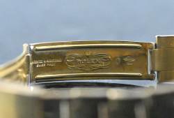 Rolex 6827 Vintage Datejust 31 white dial tolle Oxidation unpoliert Gelbgold Abbildung 7