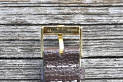 Piaget 12434 sehr seltene TV Screen perfektes Lapislazuli dial Gelbgold Abbildung 12