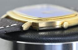 Piaget 12434 sehr seltene TV Screen perfektes Lapislazuli dial Gelbgold Abbildung 7