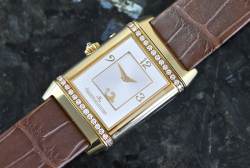Jaeger-LeCoultre 269.1.54 / Q2691420 Reverso Duetto Duo Diamond Gelbgold Full Set Abbildung 10