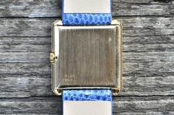 Piaget 9154 seltene Vintage Protocole Perlmutt / Onyx Dial Gelbgold Abbildung 4