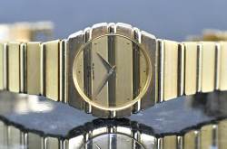 Piaget 761 C 701 sehr seltene Vintage Polo Gelbgold Quartz Abbildung 4