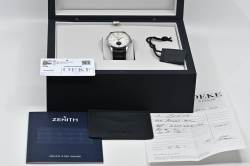 Zenith 03.3100.692/01.C922 Elite Moonphase Stahl Full Set + Rechnung 2024 Image 11