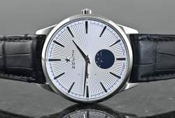 Zenith 03.3100.692/01.C922 Elite Moonphase Stahl Full Set + Rechnung 2024 Image 15
