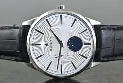 Zenith 03.3100.692/01.C922 Elite Moonphase Stahl Full Set + Rechnung 2024 Image 3