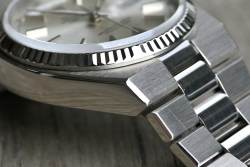 Rolex 19019 sehr seltene Vintage Day-Date Oysterquartz Weißgold Collectors Full Set Image 7