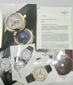 Patek Philippe Pressemappe zum Sky Moon Tourbillon 5002 / Calatrava Travel Time 5134 Image 3