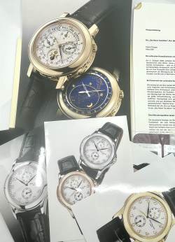 Patek Philippe Pressemappe zum Sky Moon Tourbillon 5002 / Calatrava Travel Time 5134 Image 5