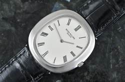 Patek Philippe 3589 Vintage Jumbo Ellipse D'Or Weißgold Kal. 28-255 Image 10