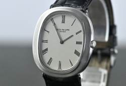 Patek Philippe 3589 Vintage Jumbo Ellipse D'Or Weißgold Kal. 28-255 Image 6