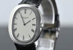 Patek Philippe 3589 Vintage Jumbo Ellipse D'Or Weißgold Kal. 28-255 Image 9