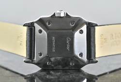 Cartier 2960 Vintage Santos Carrée Spider Dial Automatik Stahl Abbildung 4