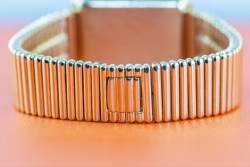 Piaget 14101 C 10 extrem seltene Beta 21 mit einmaligem Hawk Eye Dial orig. Goldband Abbildung 10