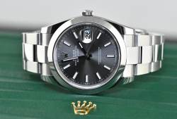 Rolex 126300 Datejust 41 Slate grey dial Full Set + Kaufrechnung 10/2025 ungetragen Abbildung 5