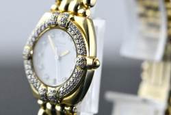 Chopard 5229 32/5120/11 Gstaad Diamant Lünette Gelbgold orig. Goldband Abbildung 10