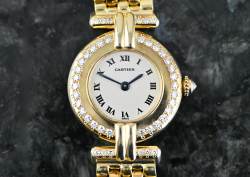 Cartier 8057911 Lady Colisee Diamond Gelbgold mit orig. Goldband Abbildung 3