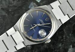 Rolex 17000 seltene Datejust Oysterquartz MK 1 / erste Serie blue dial unpoliert Abbildung 13