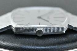 Piaget 9501 seltene Vintage TV Screen Clous De Paris Weißgold Abbildung 9