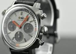 Movado 206-705-503 seltene Vintage Super Sub Sea Chronograph Stahl Abbildung 12