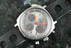 Movado 206-705-503 seltene Vintage Super Sub Sea Chronograph Stahl Abbildung 13