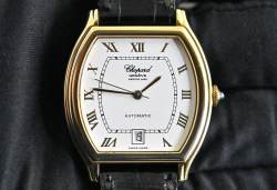 Chopard 2247 Tonneau Date Automatik Gelbgold Full Set 2002 Abbildung 13