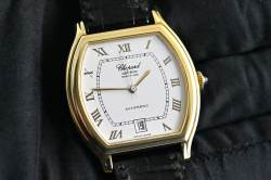 Chopard 2247 Tonneau Date Automatik Gelbgold Full Set 2002 Abbildung 3