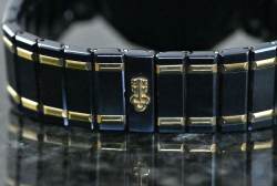Corum 99.810.31 V-52 seltene Admiral's Cup blue Stahl & Gold Full Set 1993 Abbildung 6