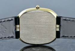 Patek Philippe 3738 Ellipse D'Or blue dial Gelbgold orig. Zertifikat WEMPE Deutschland 1993 Abbildung 5
