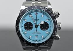 Tudor 79360N Black Bay Chrono Flamingo Blue ungetragen Full Set 2025 Abbildung 7
