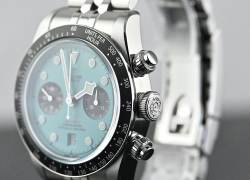 Tudor 79360N Black Bay Chrono Flamingo Blue ungetragen Full Set 2025 Abbildung 9