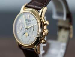 Patek Philippe 3970 Ewiger Kalender Chronograph 3. Serie PP Service Juli 26 sealed Full Set Abbildung 20