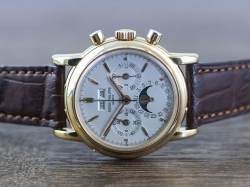 Patek Philippe 3970 Ewiger Kalender Chronograph 3. Serie PP Service Juli 26 sealed Full Set Abbildung 8