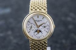 Patek Philippe 3945 Ewiger Kalender Gelbgold double sealed Patek Service Juli 2026 Abbildung 21