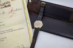 Patek Philippe 5032 Calatrava Gelbgold double sealed Patek Service Mai 2026 Abbildung 23