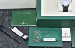 Rolex 50509 Cellini Time silver dial Weißgold Full Set 2020  Image 12