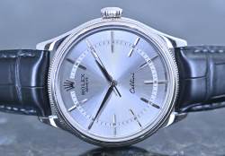 Rolex 50509 Cellini Time silver dial Weißgold Full Set 2020  Image 3