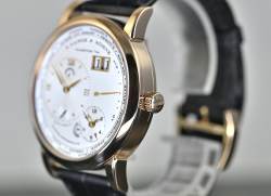 A. Lange & S&ouml;hne 116.032 Lange 1 Zeitzone Rotgold deutsches Full Set 2009 Abbildung 13
