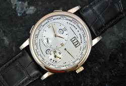 A. Lange & S&ouml;hne 116.032 Lange 1 Zeitzone Rotgold deutsches Full Set 2009 Abbildung 14