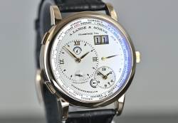 A. Lange & S&ouml;hne 116.032 Lange 1 Zeitzone Rotgold deutsches Full Set 2009 Abbildung 9